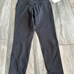 Lululemon Athletica Black Wunder Under HR Crop 23” Leggings